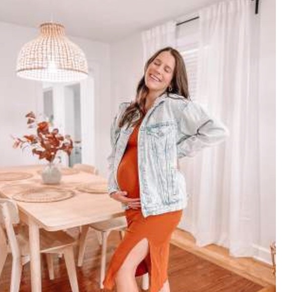 Wild Fable Oversized Distressed Denim Jacket - Picture 2 of 5